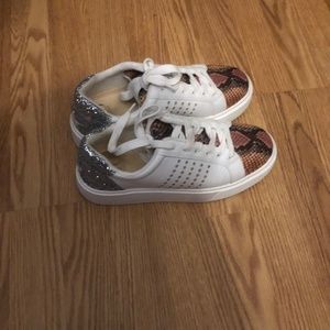 Jennifer Lopez Star, Leopard, + Glitter Pattern Sneakers Size 8.5